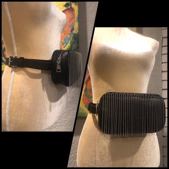 Steve Madden Handbags - Chain Fringe Fanny Pack